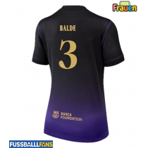 Barcelona Alejandro Balde #3 Auswärtstrikot Frauen 2026-27 Kurzarm